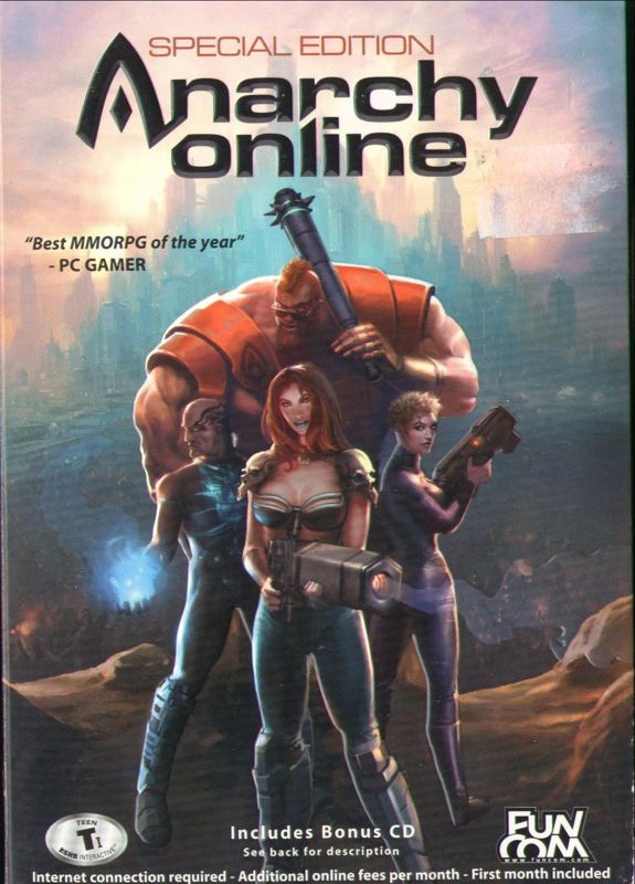 Anarchy Online Box Art